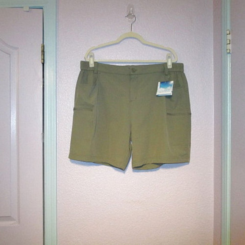 Men’s Hiking Shorts Size XXL Nylon Stretch UPF Lightweight Quick Dry Gorp NWT